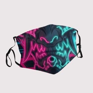 Japanese Demom Oni Face Mask